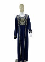 ⁦عبايه قطيفه منقوشه⁩ - الصورة ⁦9⁩