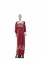 ⁦عبايه قطيفه منقوشه⁩ - الصورة ⁦5⁩