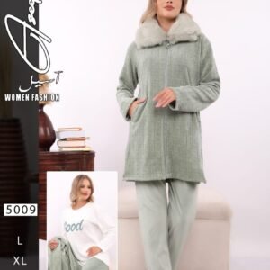 بيجامه قطيفه 3 قطع