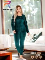 بيجامه قطيفه ساده